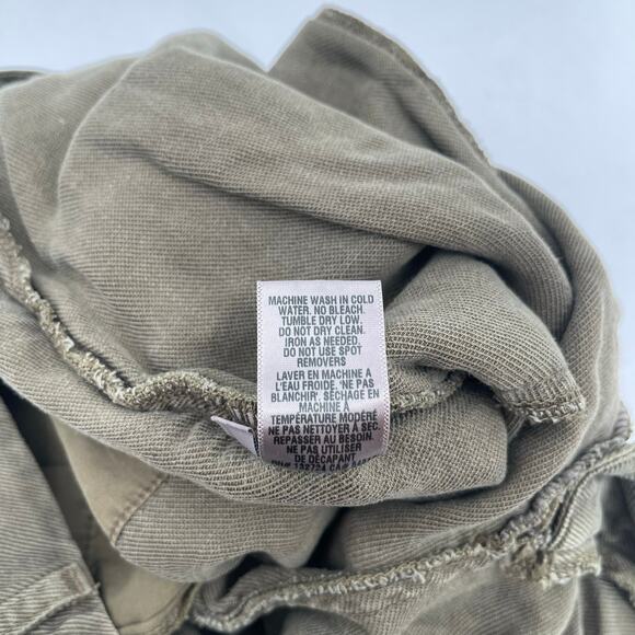 BELLA DAHL Sienna Pants Size 31 NWT Rolled Cargo Linen Blend Jogger Green Casual - Picture 15 of 16